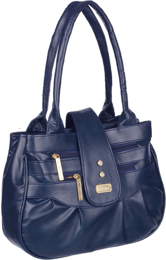 navy blue shoulder bag