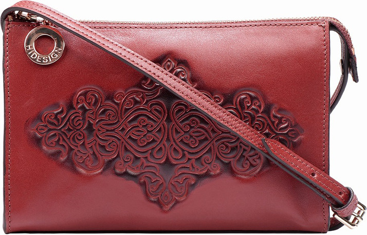 hidesign red sling bag