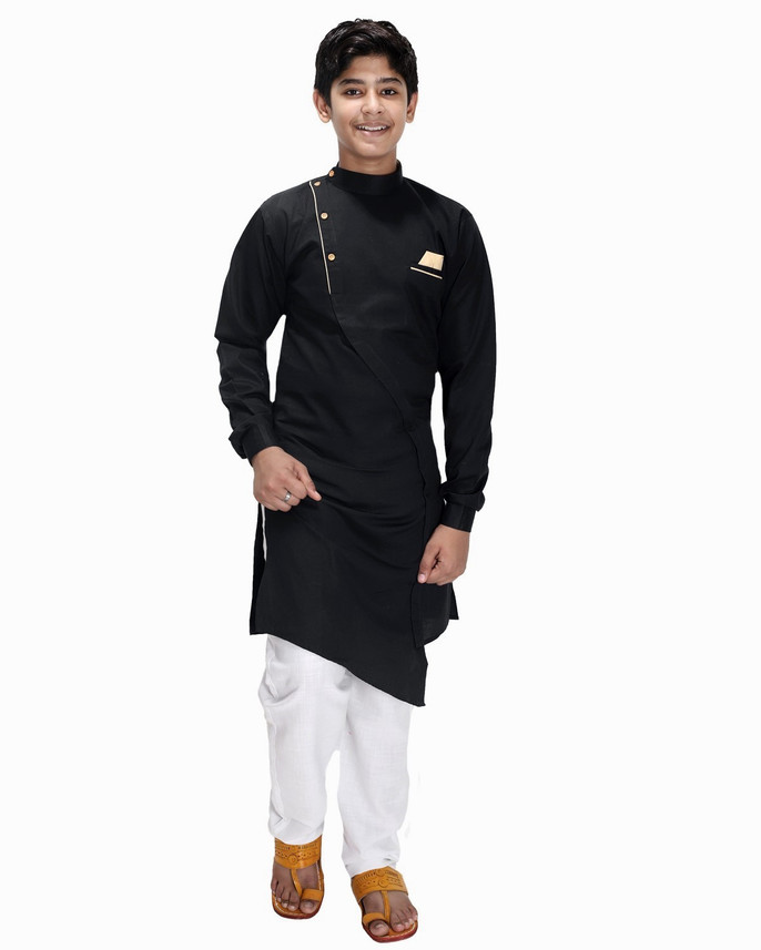 Fourfolds Boys Casual Kurta and Pyjama