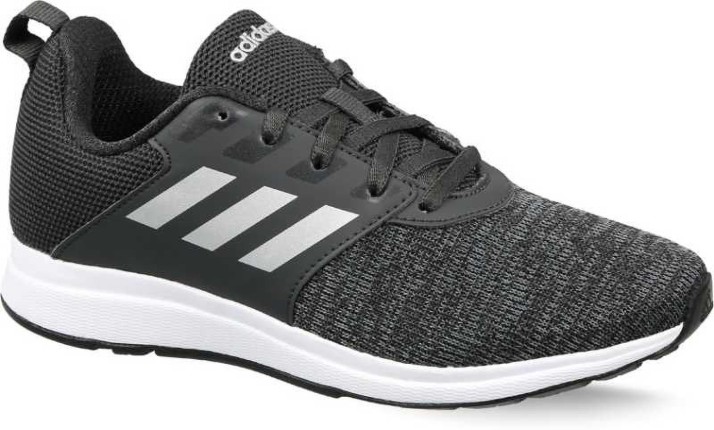 adidas black shoes flipkart