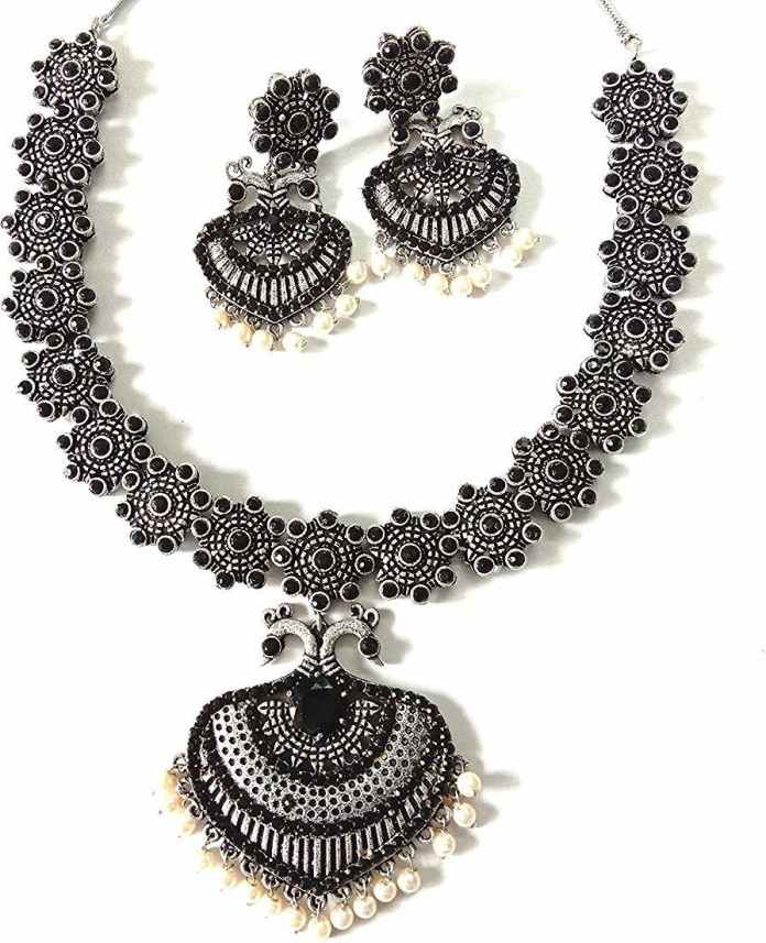 Sale > oxidised necklace flipkart > in stock