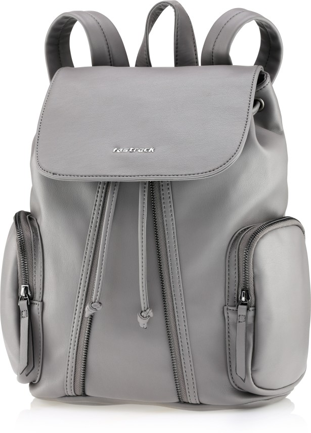 fastrack grey backpack