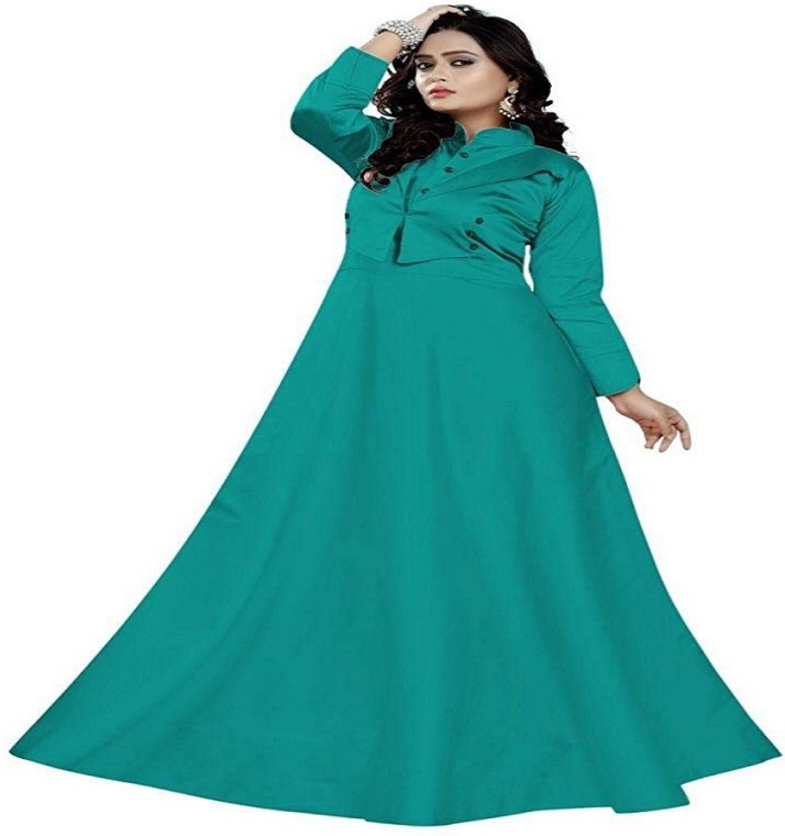 flipkart shopping long gown