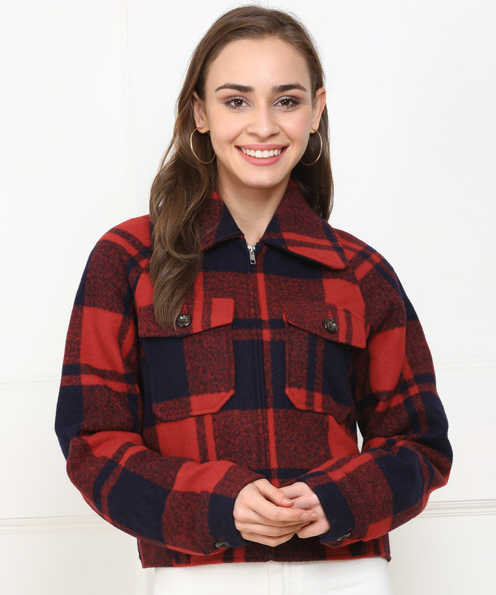 forever 21 checkered jacket