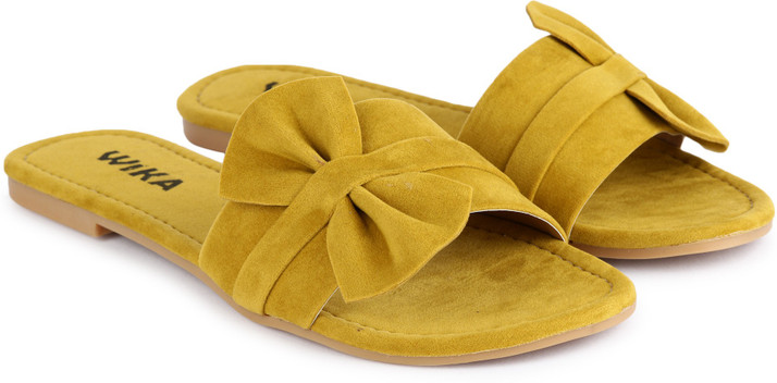 yellow sandals for ladies