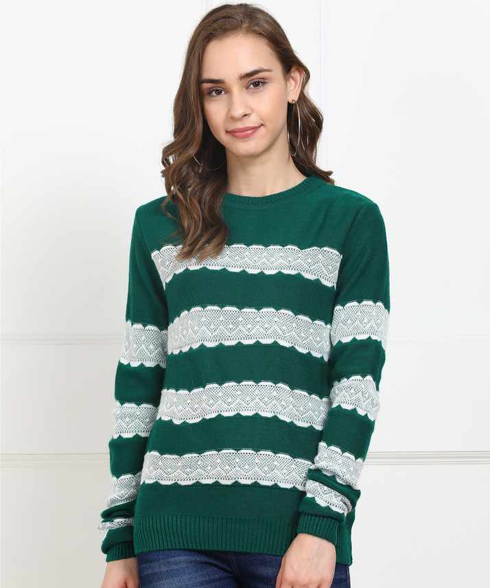 green striped jumper womens