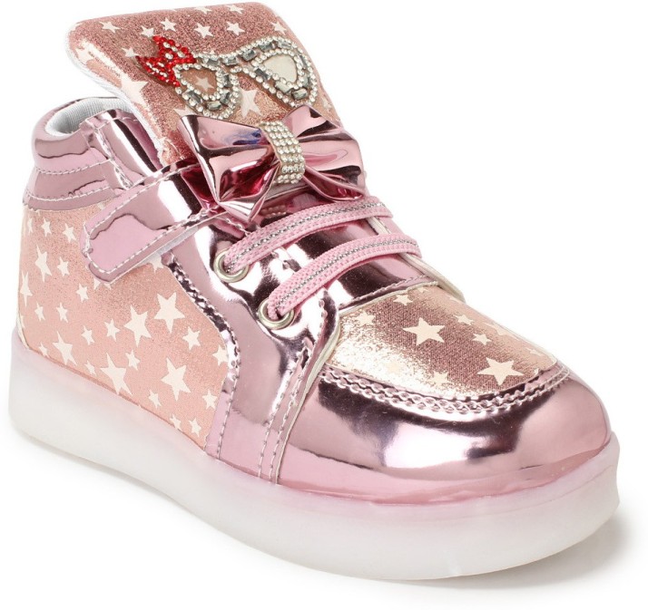 Buy Walktrendy Girls Lace Sneakers 