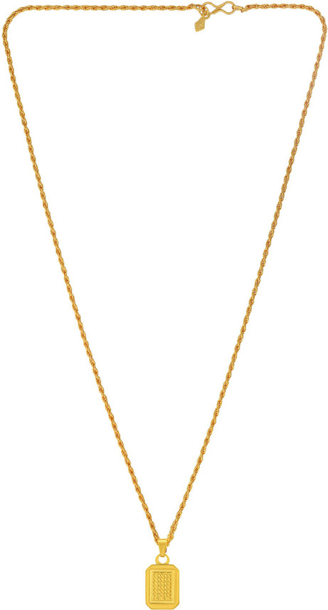 Dzinetrendz Gold plated Gold Biscuit 