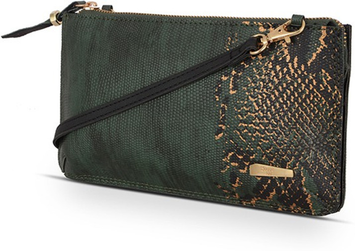 baggit green sling bag