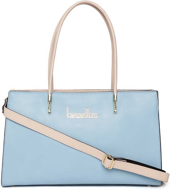 Buy United Colors Of Benetton Women Blue Shoulder Bag Blue Online Best Price In India Flipkart Com