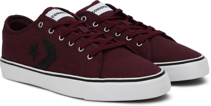 converse chucks burgundy