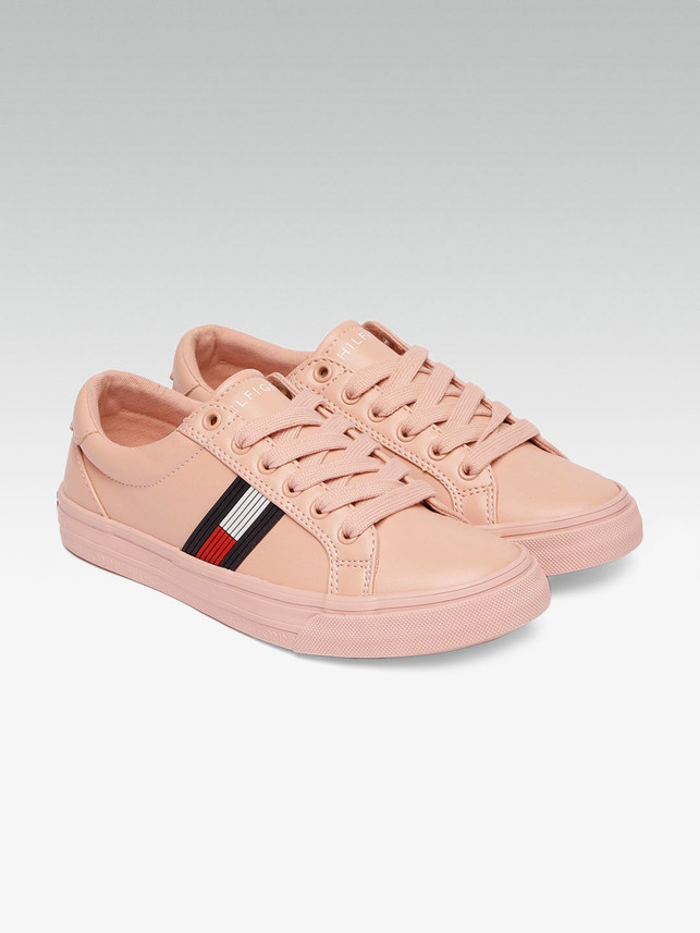 pink tommy hilfiger sneakers