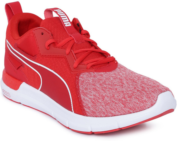puma red shoes flipkart