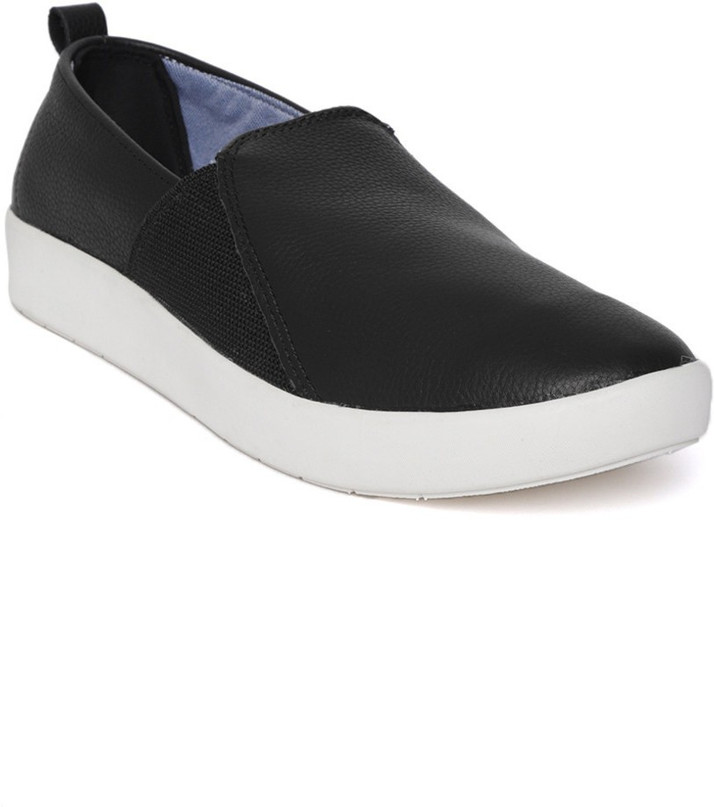 keds black slip on sneakers