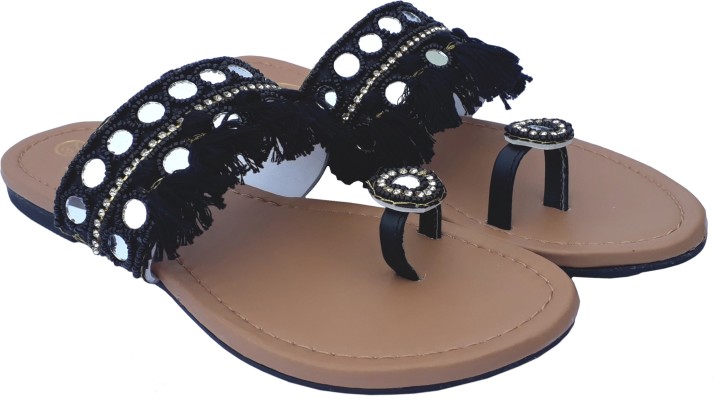BLS Footwear Women Black Flats - Buy 