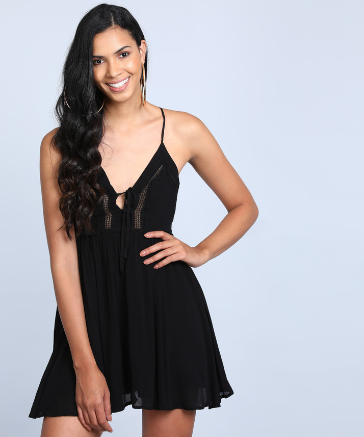 forever 21 black dress