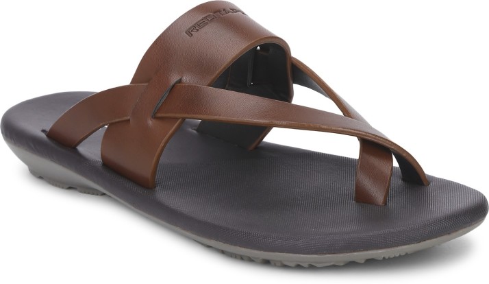 red tape men's leather sandals