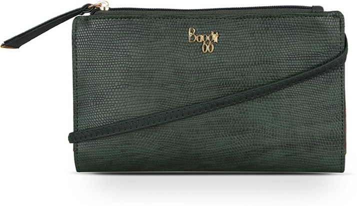 baggit green sling bag