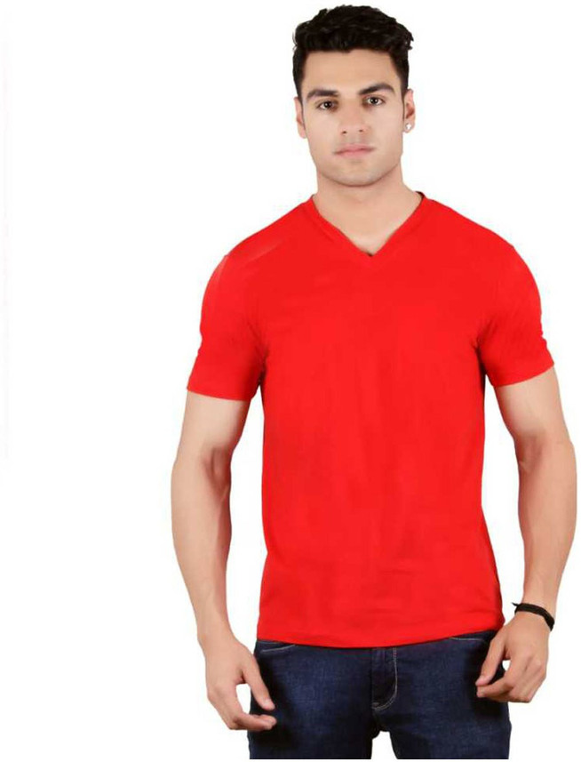 red t shirt flipkart
