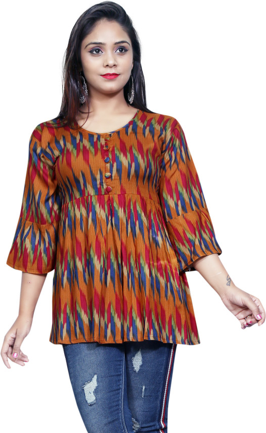 Short kurti with jeans flipkart Clearance
