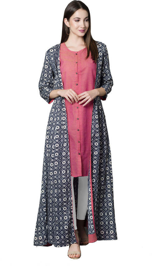 flipkart long jacket kurti