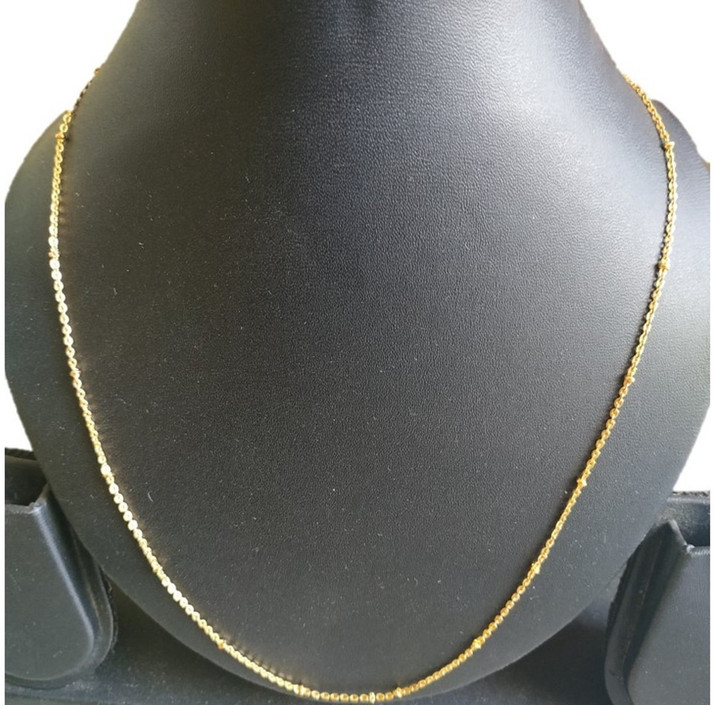 Maruti Gold Plated Thin Copper Necklace 