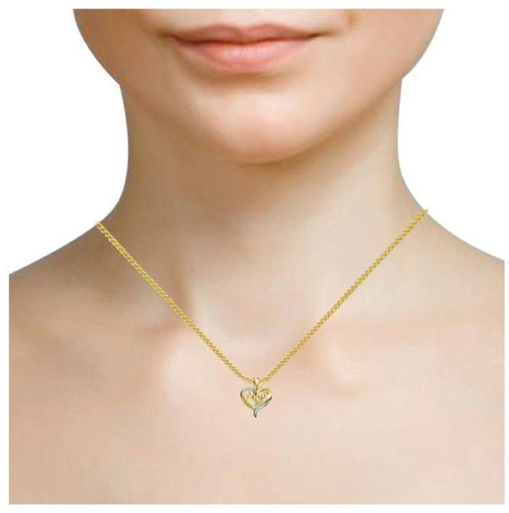 Girls Women Gold-plated Silver Locket 