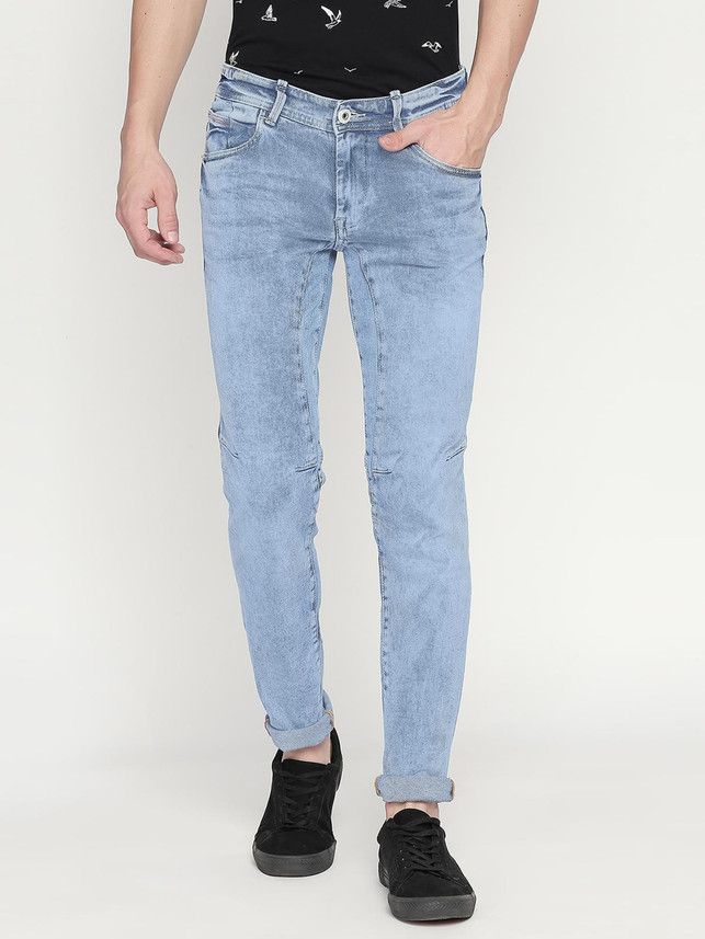 MUFTI Slim Men Blue Jeans - Buy MUFTI 