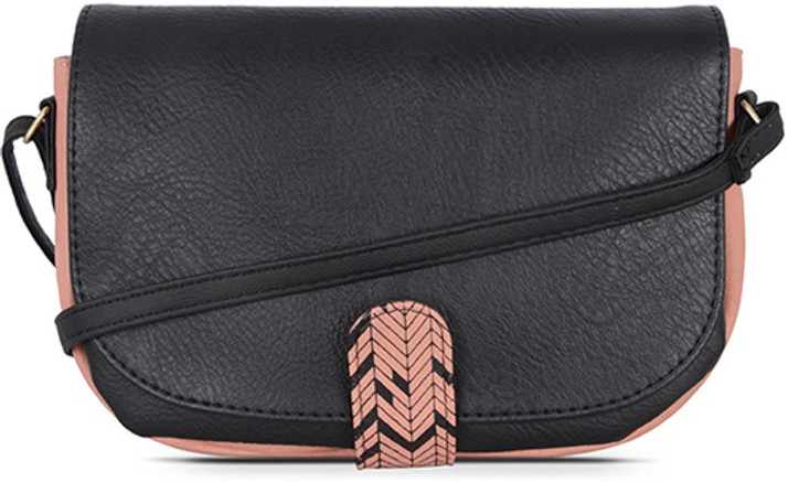 Baggit Black Sling Bag Black - Price in 