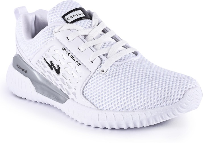 flipkart campus white shoes