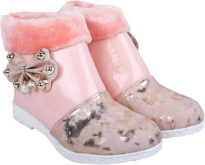 ronnyrs Girls Zip Casual Boots Price in 