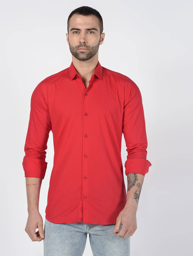 Cross button shirt flipkart clearance