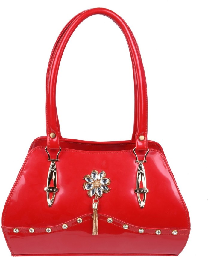 girls red purse