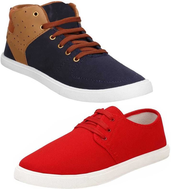 comfortable red shoes