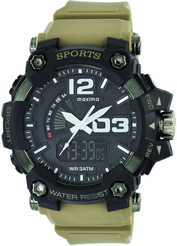 maxima analog digital watch