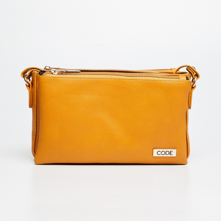 yellow sling bag