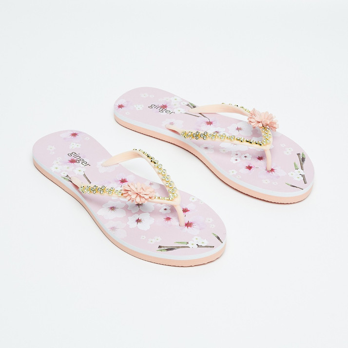 ginger by lifestyle flip flops