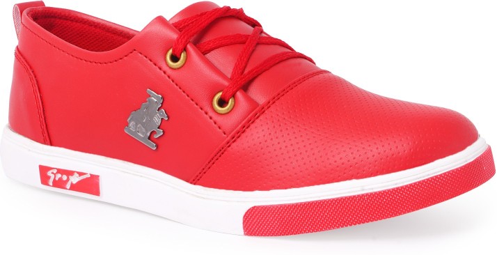 red shoes flipkart