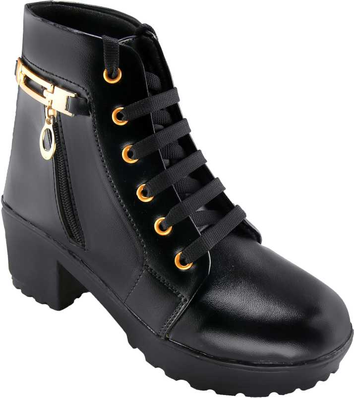 SNEAKERSVILLA Synthetic Leather Casual Partywear Boots Shoes For Women And Girls  Boots For Women - Buy SNEAKERSVILLA Synthetic Leather Casual Partywear Boots  Shoes For Women And Girls Boots For Women Online at
