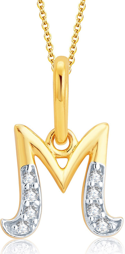 KARATCRAFT Marla Name M Pendant 22kt 