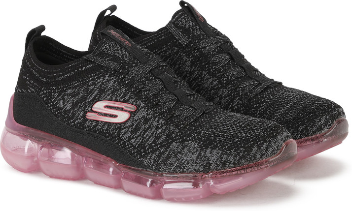 skechers skech 92 trainers in black