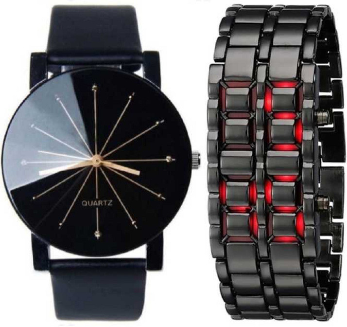 chain led watch