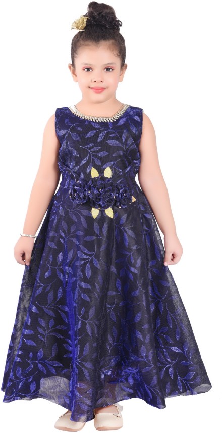 flipkart girl long dress