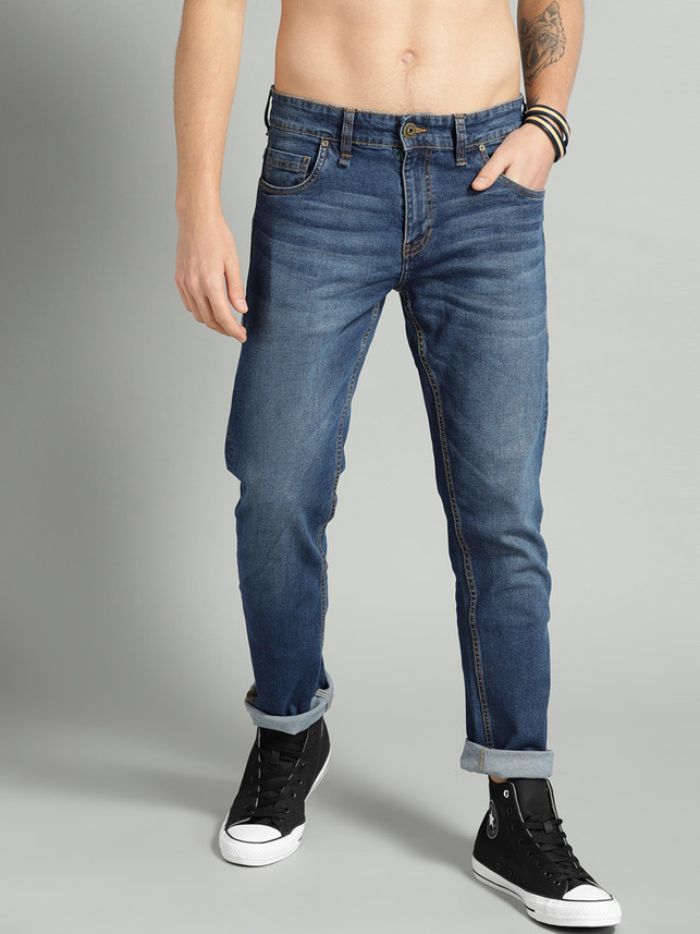 Roadster Slim Men Blue Jeans - Buy 