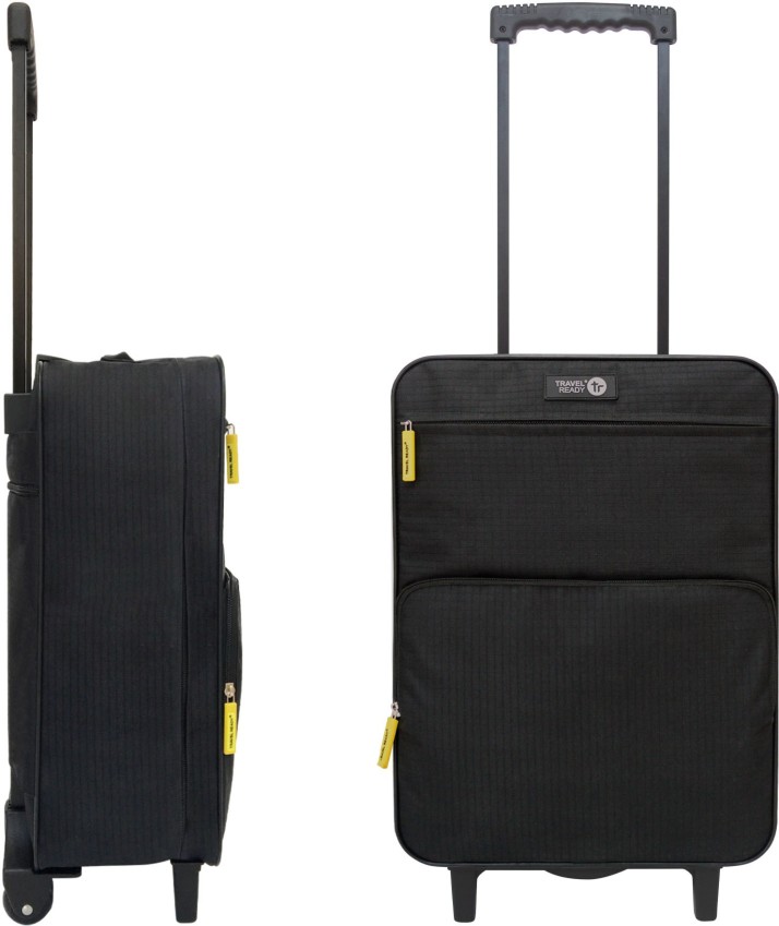 luggage with collapsible wheels