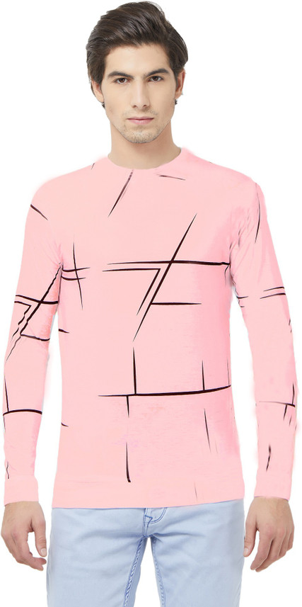 Mens pink designer t shirt Clearance