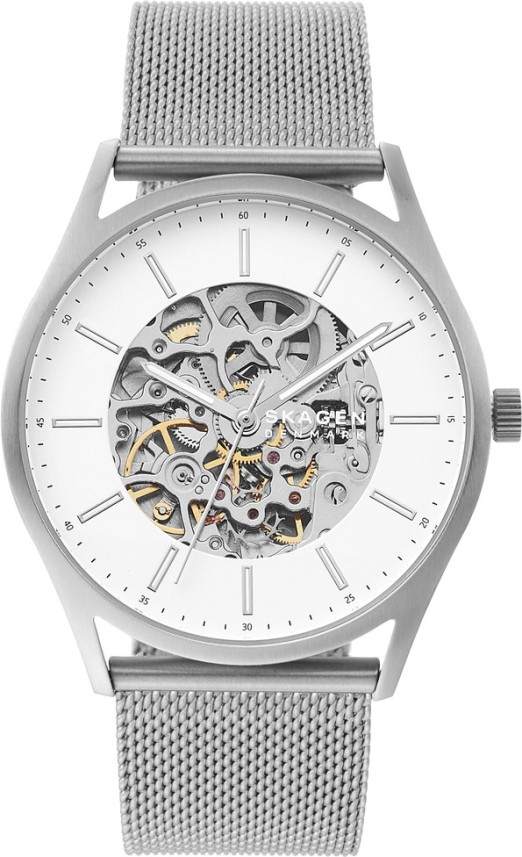 skagen skeleton watch