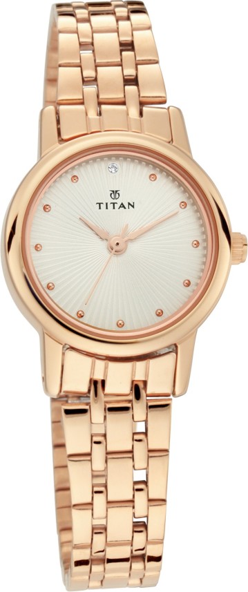 Titan original shop gold watches