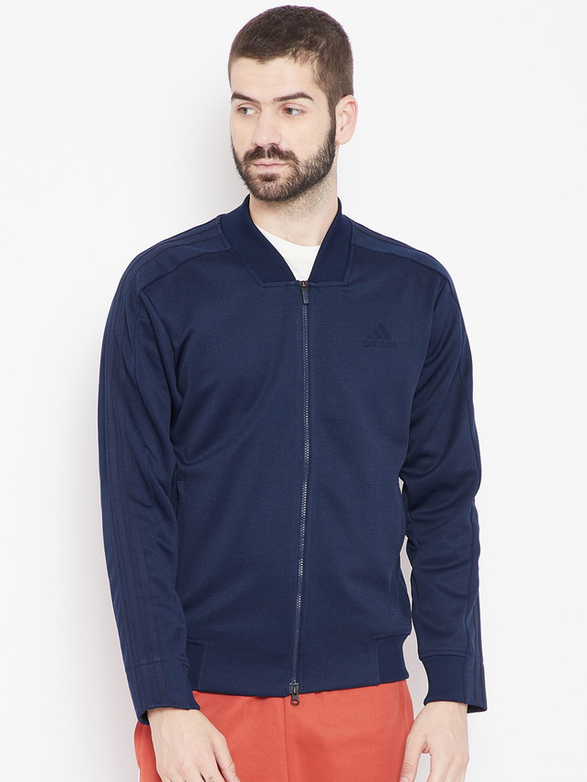 adidas full sleeve solid men's jacket