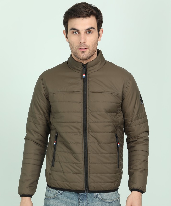 spykar full sleeve solid men's jacket